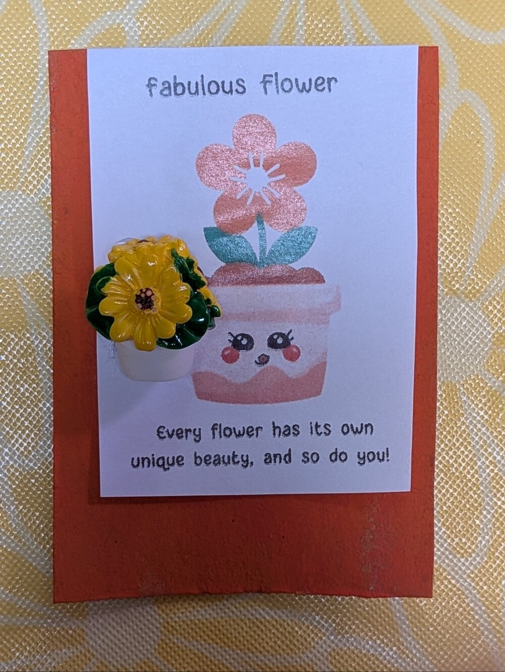 Fabulous Flower (Yellow Sunflower)